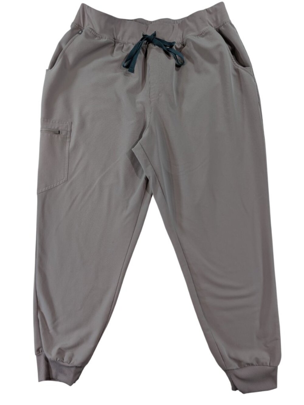 FIGS Zamora Jogger Scrub Pants Taupe Gray Tech Collection Womens 3XL Neutral